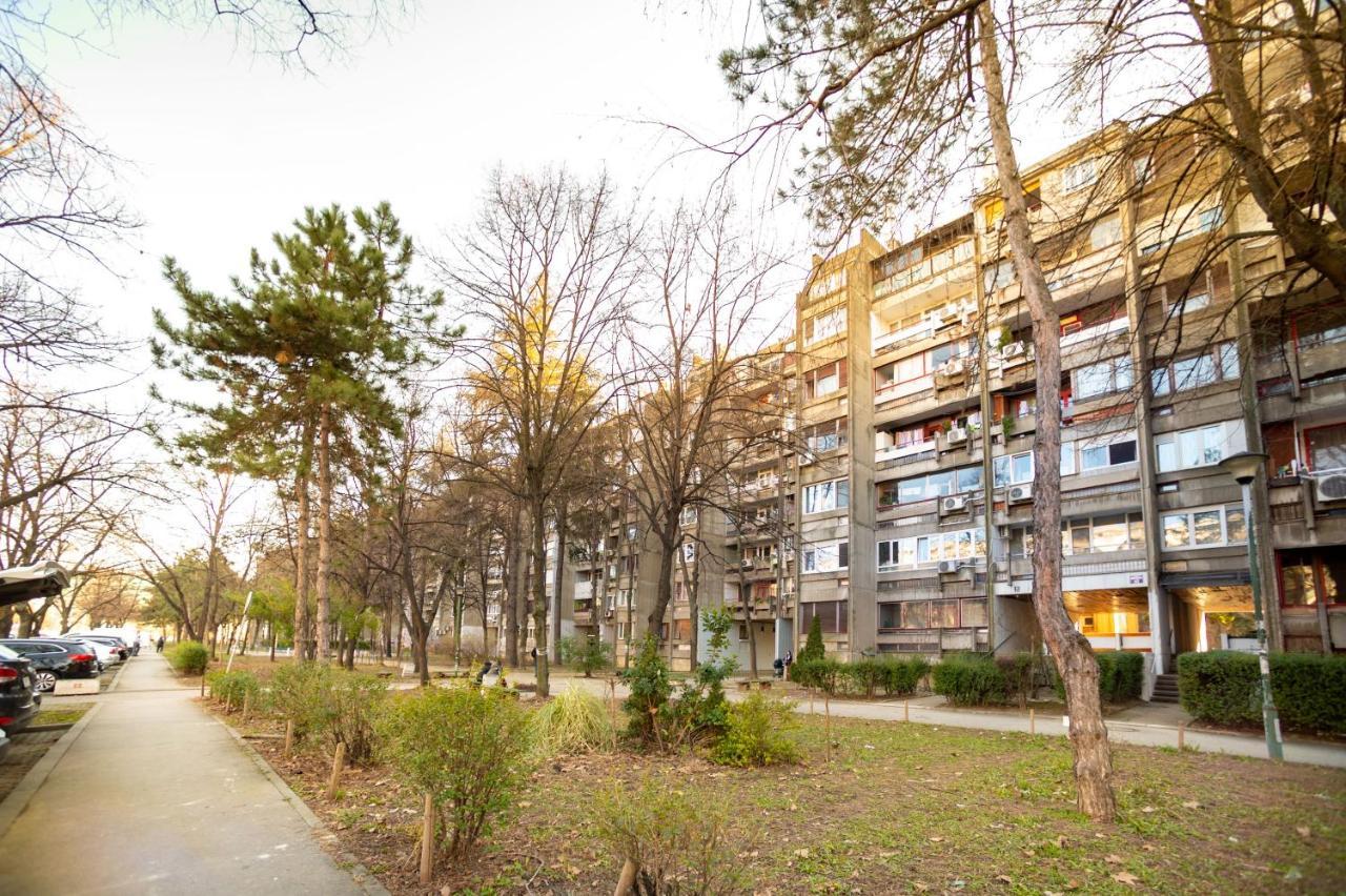 Sava Centar 1-Bedroom Apartments In The Heart Of New 贝尔格莱德 外观 照片