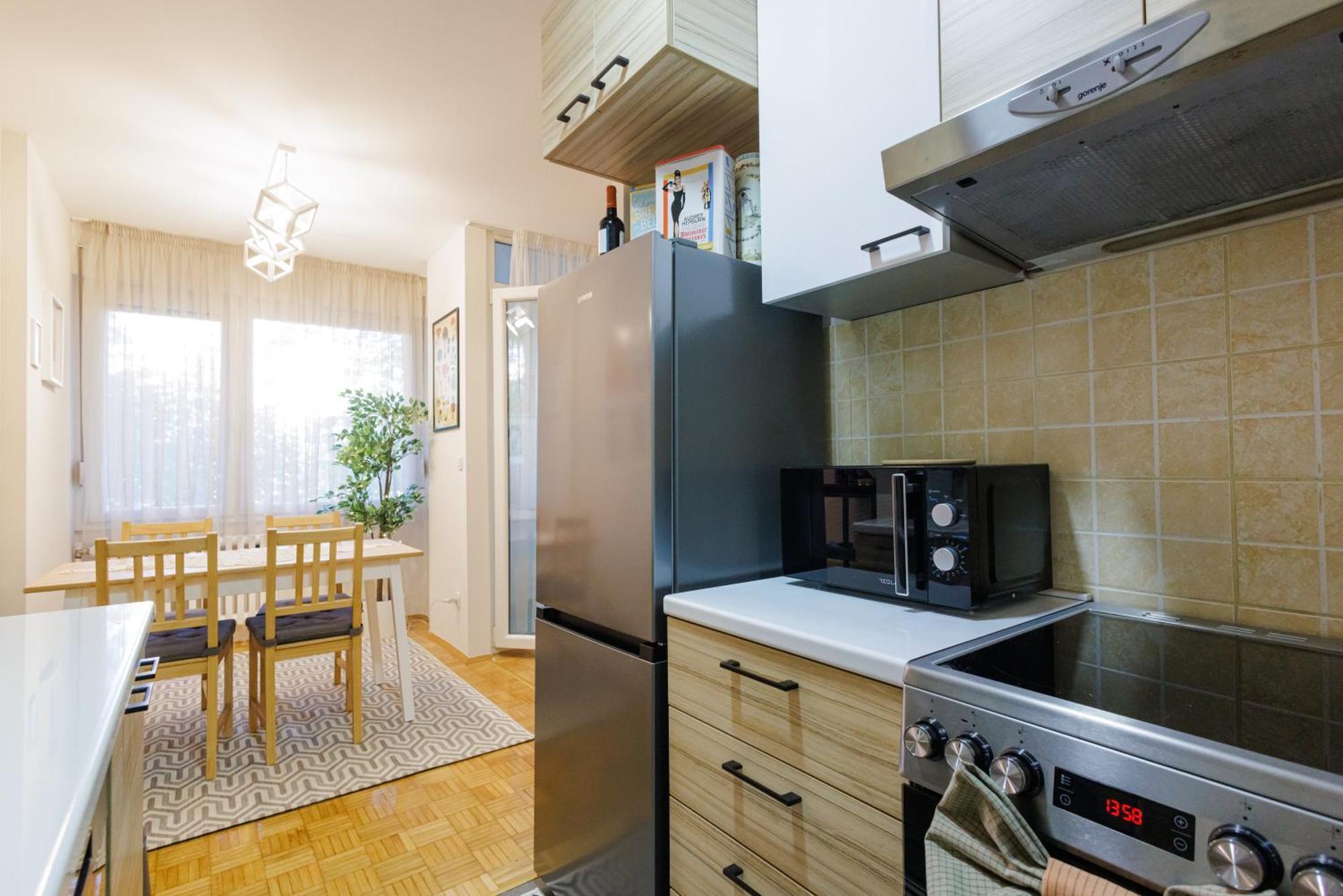 Sava Centar 1-Bedroom Apartments In The Heart Of New 贝尔格莱德 外观 照片