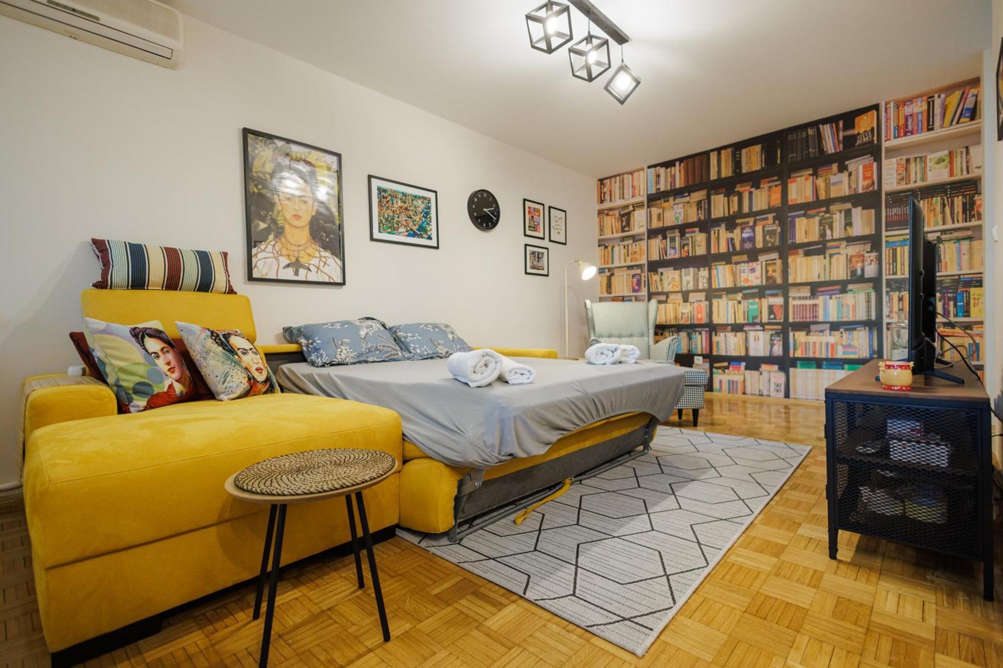 Sava Centar 1-Bedroom Apartments In The Heart Of New 贝尔格莱德 外观 照片
